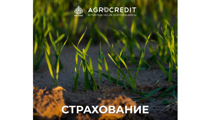 Voluntary insurance in agriculture is supported by the government.