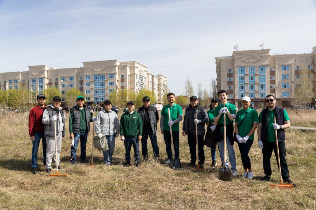 «Аграрлық несие корпорациясы» АҚ мен «ҚазАгроҚаржы» АҚ ұжымы «Таза Қазақстан» ауқымды экологиялық акциясына белсенді түрде қатысты.